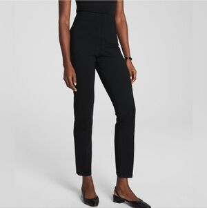 SPANX Slim Straight Ponte Pants With Targeted Compression Black XL Tall
